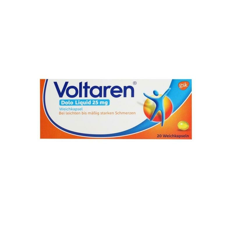 VOLTAREN Dolo Liquid 25 mg Weichkapseln