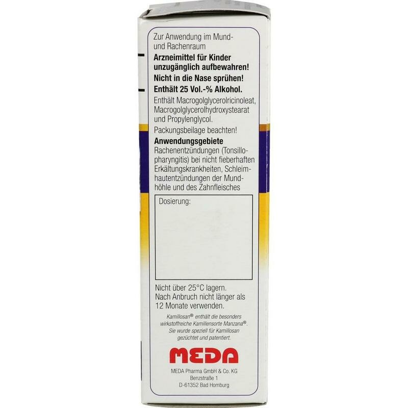 KAMILLOSAN Mund- und Rachenspray
