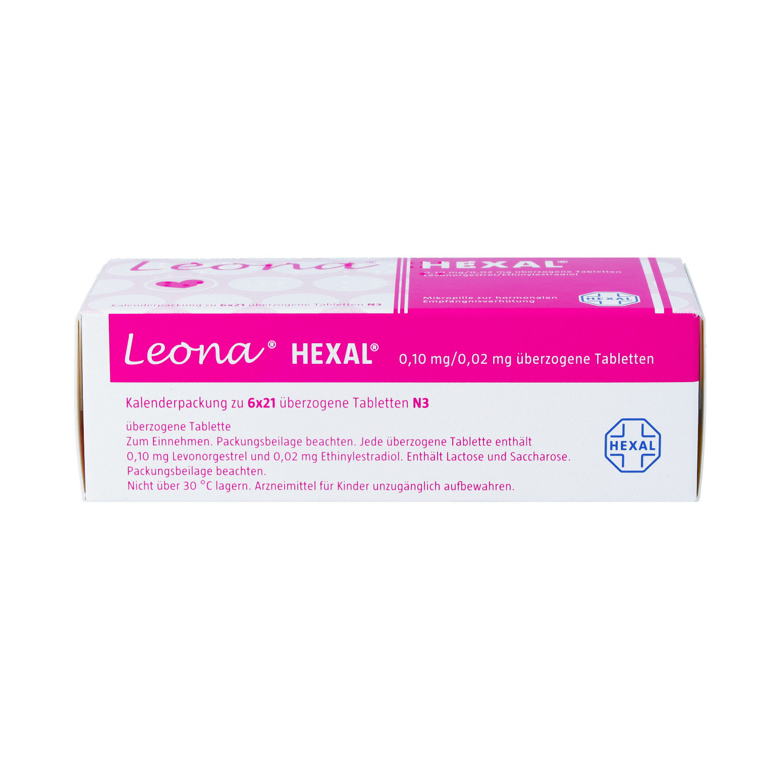 LEONA HEXAL 0,10 mg/0,02 mg überz.Tabl.
