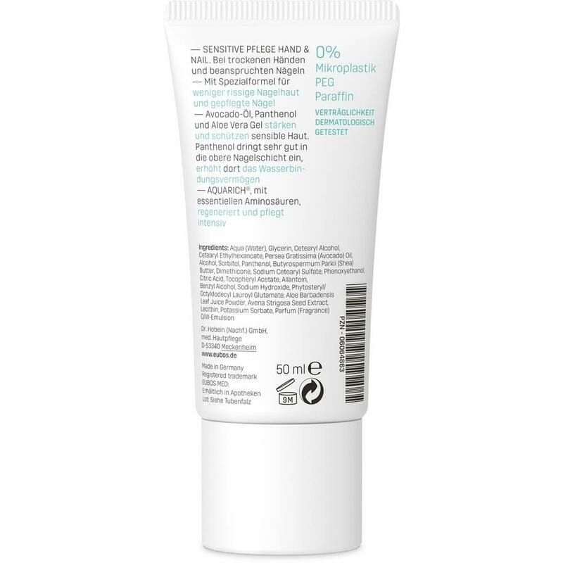 EUBOS SENSITIVE Hand & Nail Creme sens.Haut