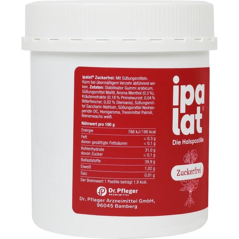 IPALAT Halspastillen zuckerfrei