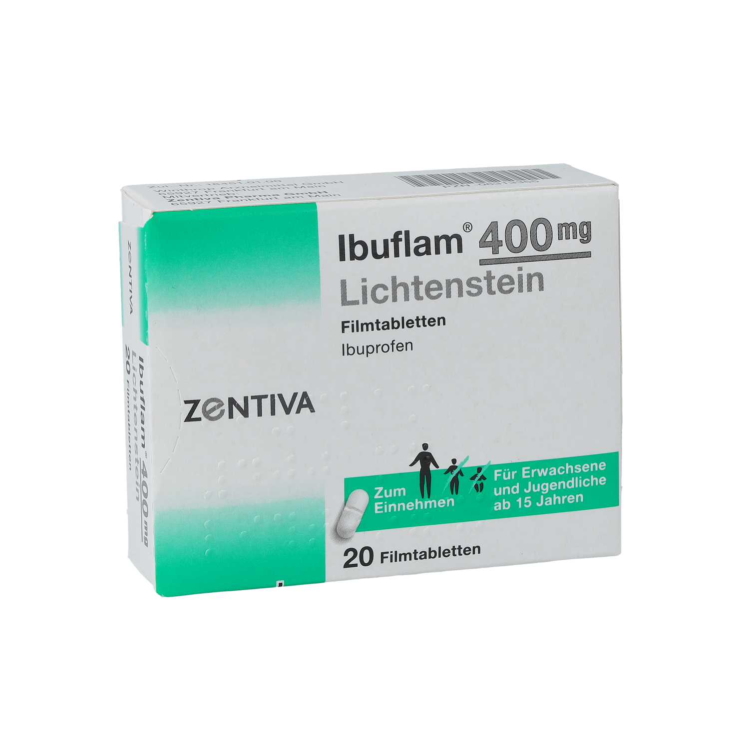 IBUFLAM 400 mg Lichtenstein Filmtabletten