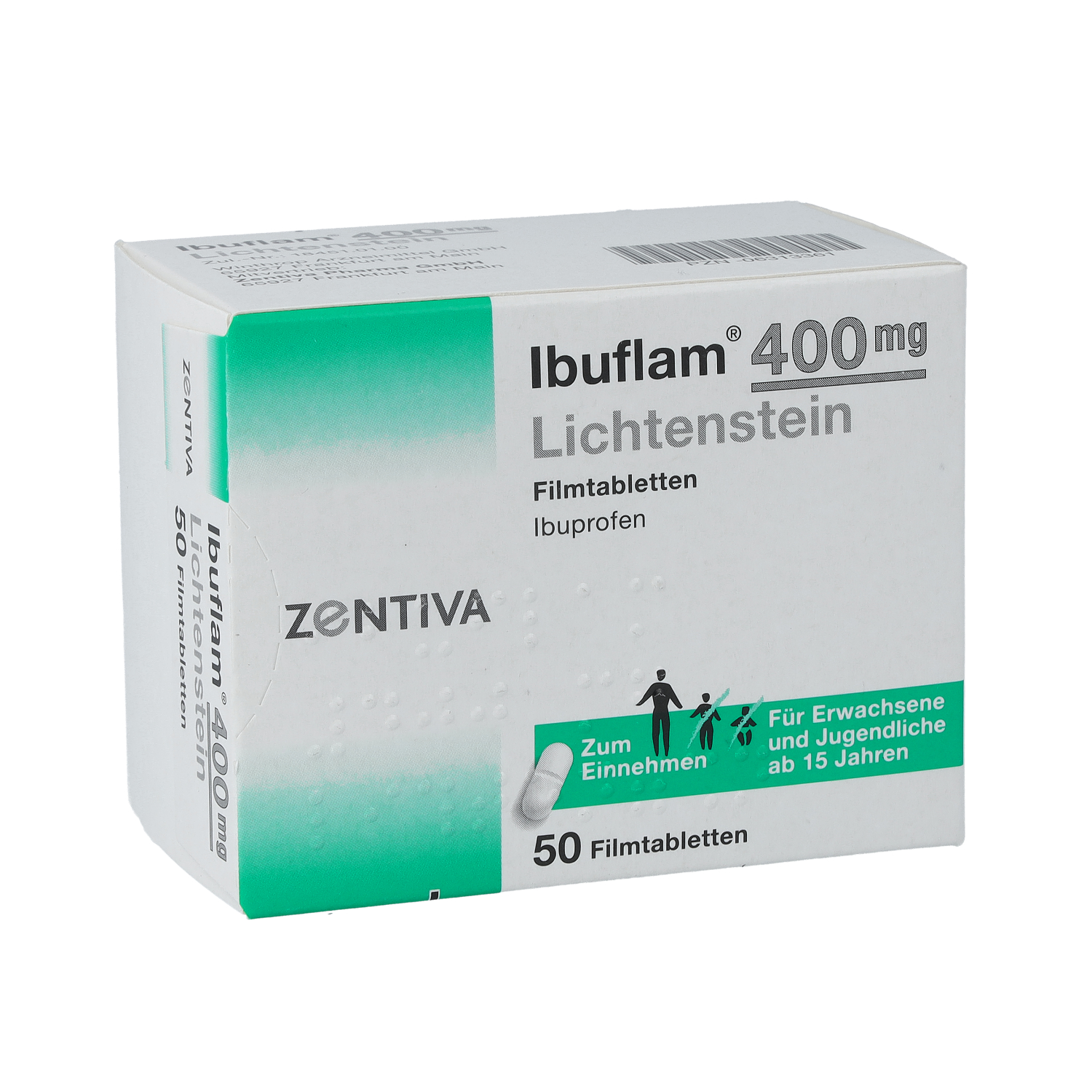 IBUFLAM 400 mg Lichtenstein Filmtabletten