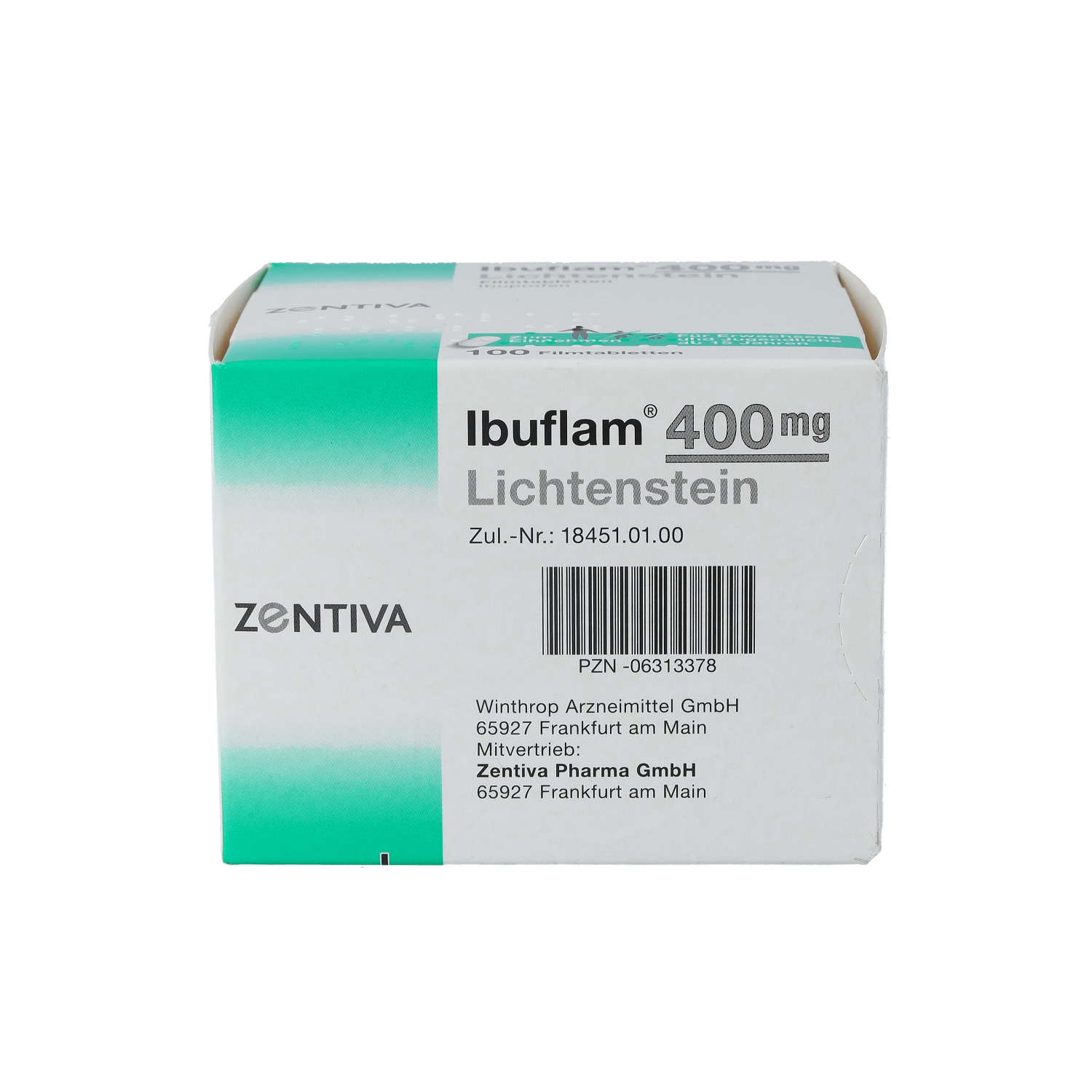 IBUFLAM 400 mg Lichtenstein Filmtabletten
