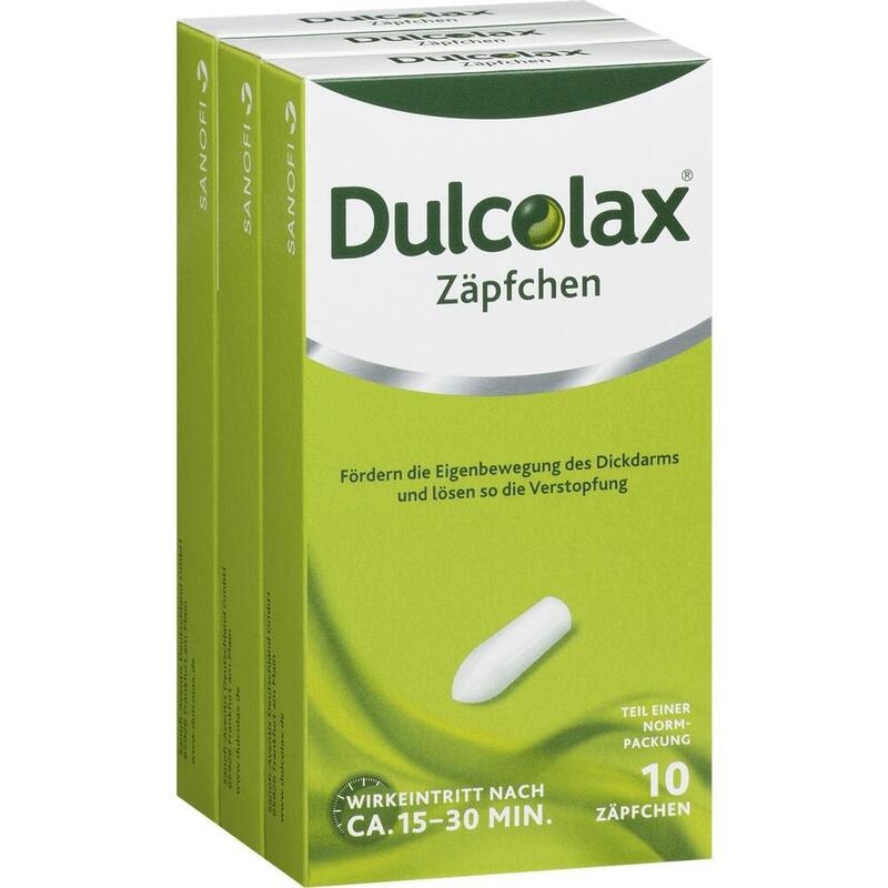DULCOLAX 10 mg Zäpfchen