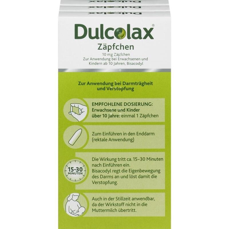 DULCOLAX 10 mg Zäpfchen