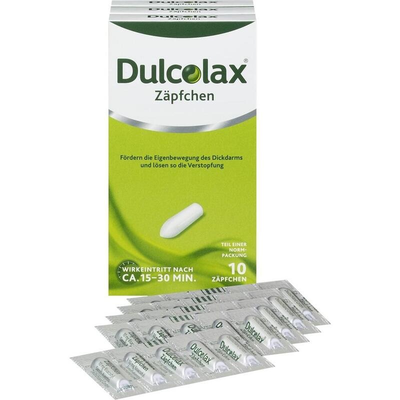 DULCOLAX 10 mg Zäpfchen