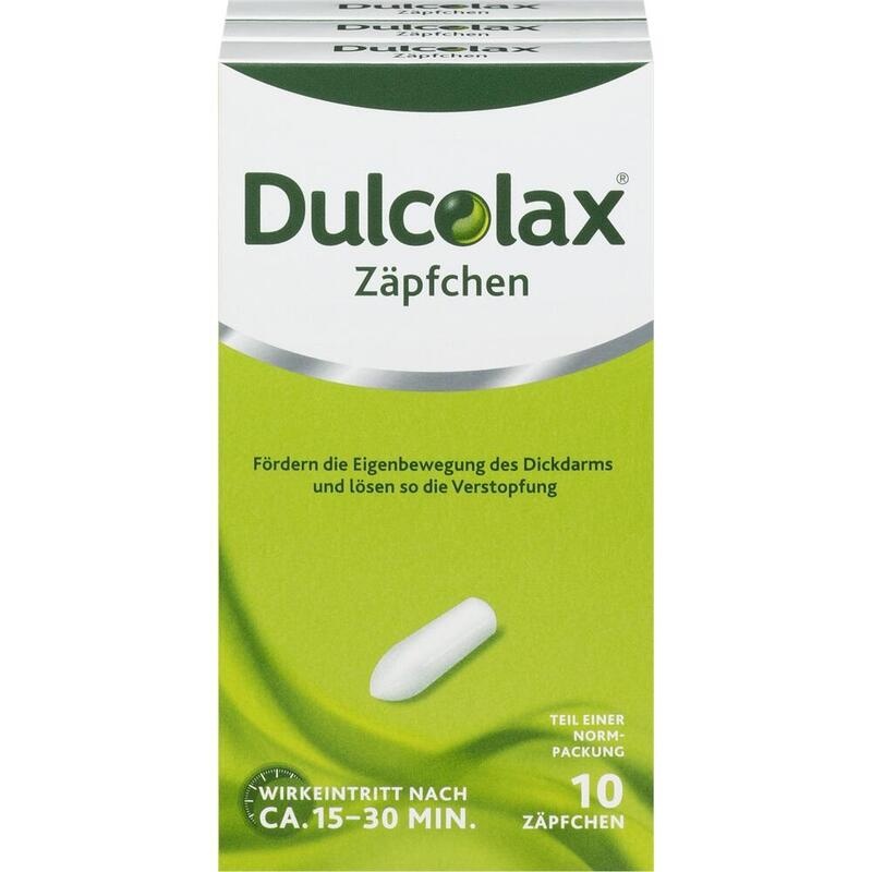 DULCOLAX 10 mg Zäpfchen