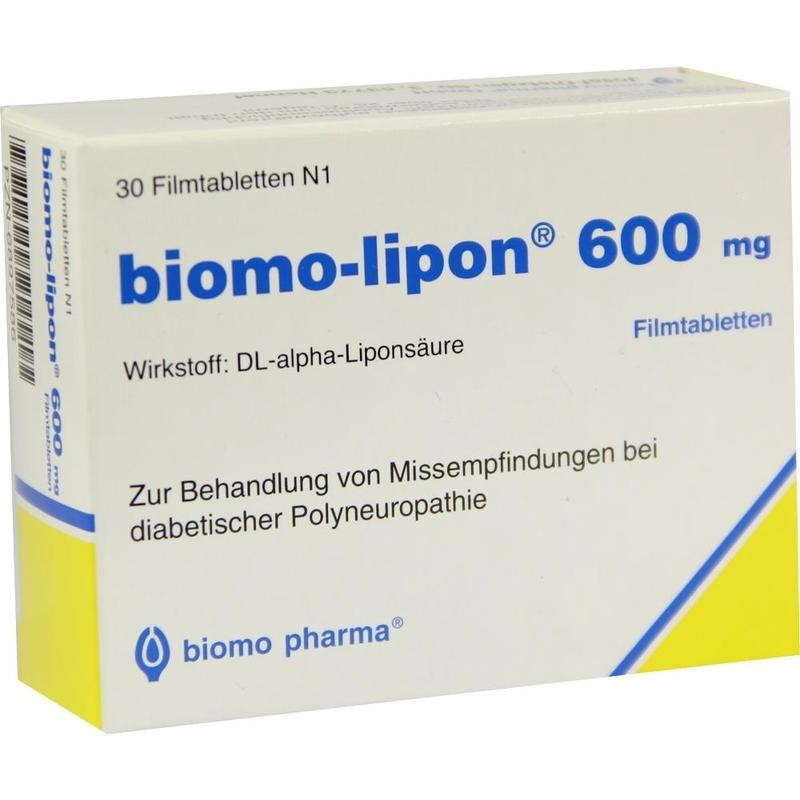 BIOMO-lipon 600 mg Filmtabletten