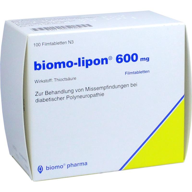 BIOMO-lipon 600 mg Filmtabletten