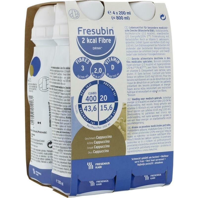 FRESUBIN 2 kcal Fibre DRINK Cappuccino Trinkfl.