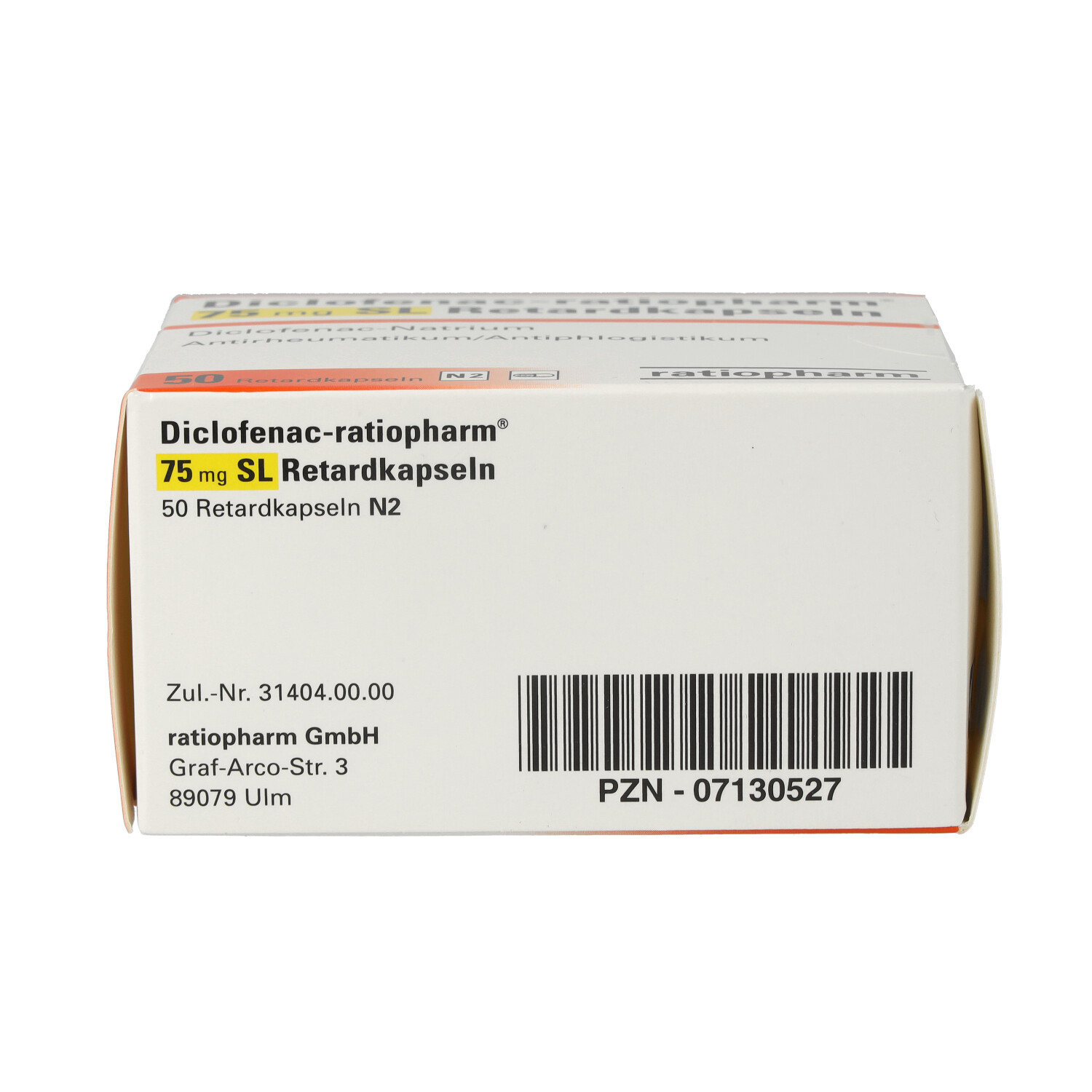 DICLOFENAC-ratiopharm 75 mg SL Retardkapseln