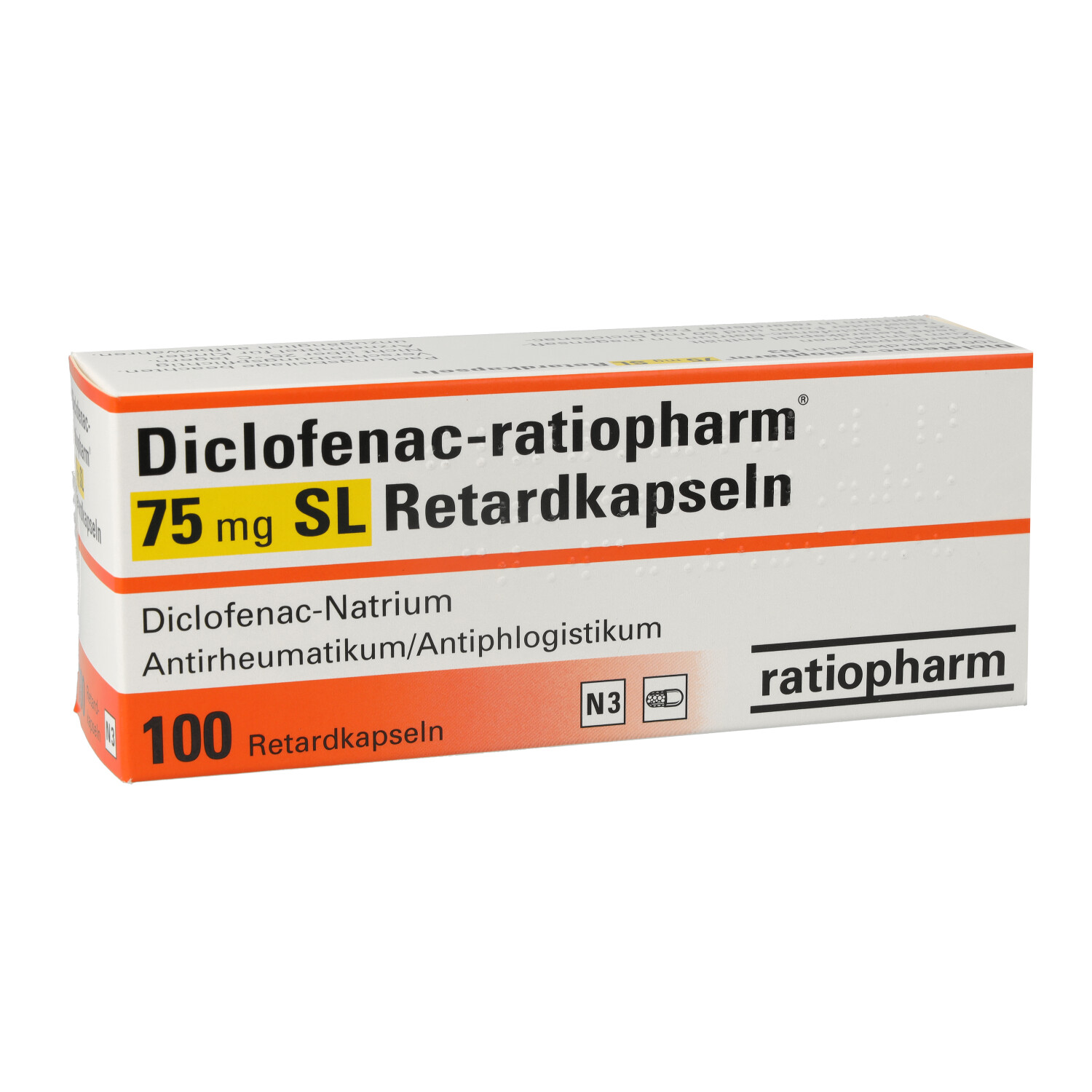 DICLOFENAC-ratiopharm 75 mg SL Retardkapseln