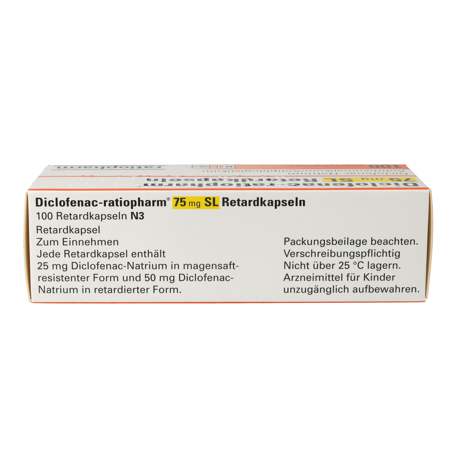 DICLOFENAC-ratiopharm 75 mg SL Retardkapseln