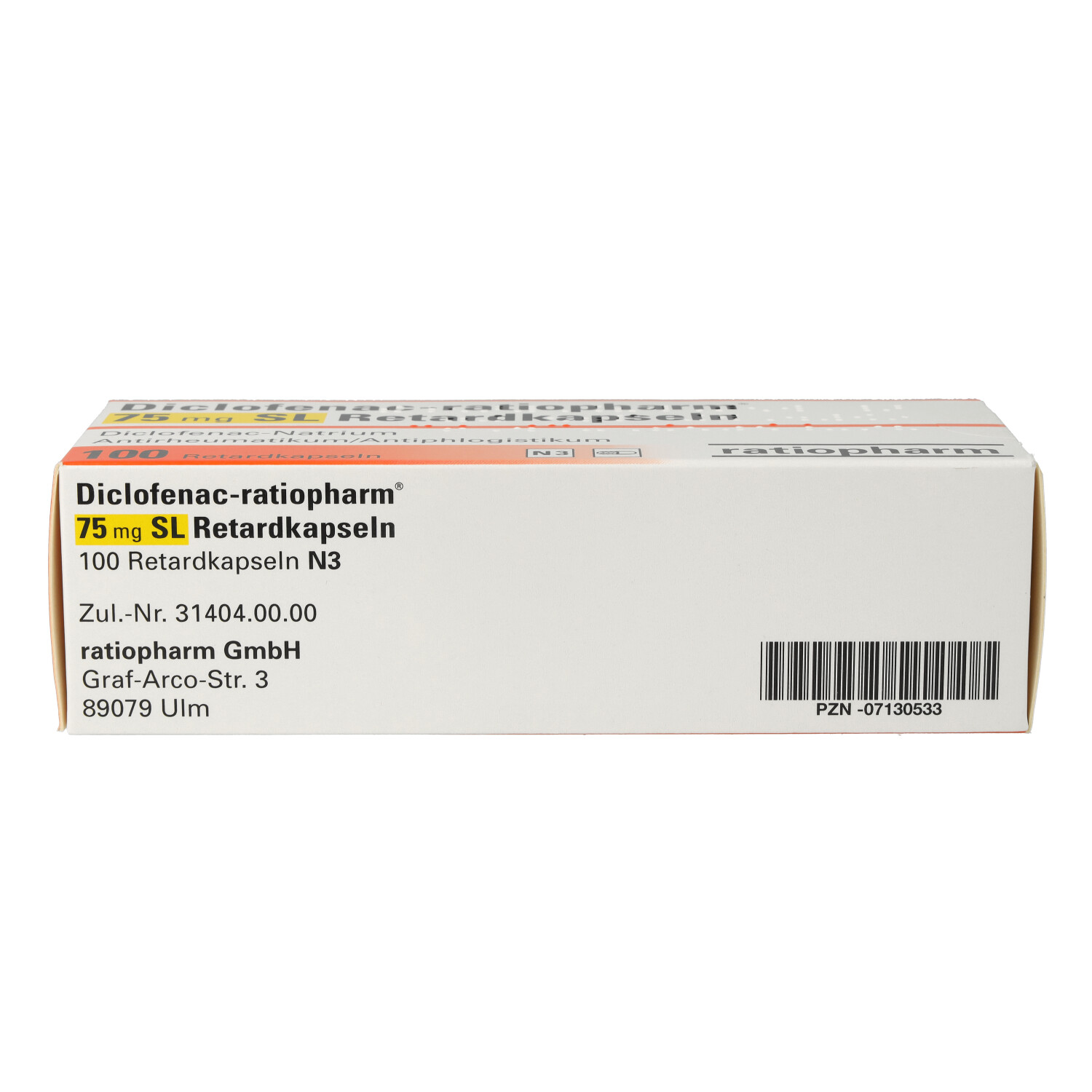 DICLOFENAC-ratiopharm 75 mg SL Retardkapseln