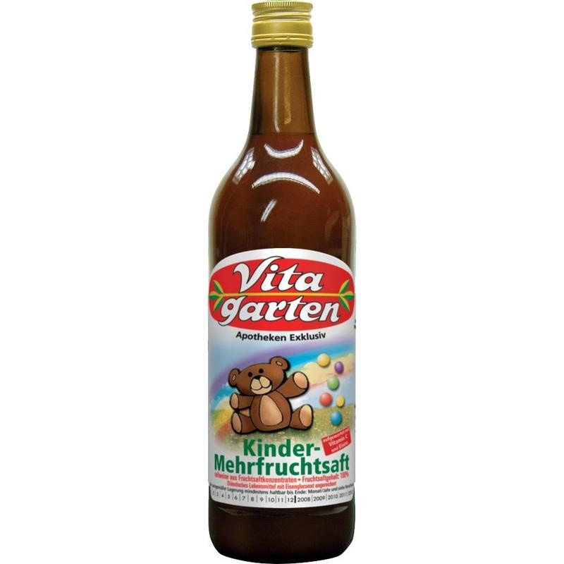 VITAGARTEN Kinder Mehrfrucht Saft