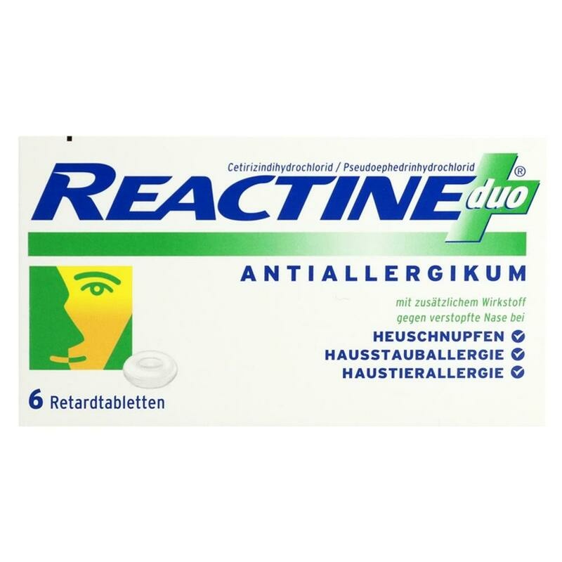 REACTINE duo Retardtabletten