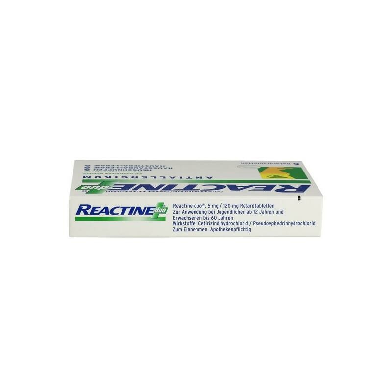 REACTINE duo Retardtabletten