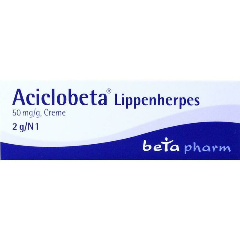ACICLOBETA Lippenherpes Creme