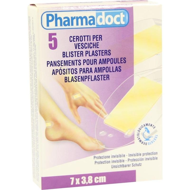 BLASENPFLASTER hydrocolloid 3,8x7 cm