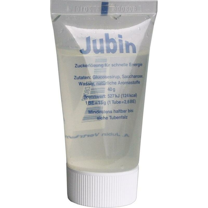 JUBIN Zuckerlösung schnelle Energie