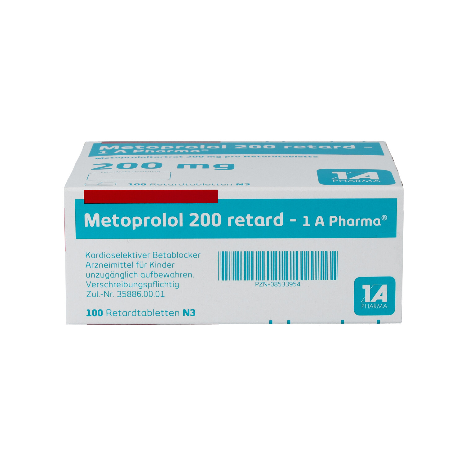 METOPROLOL 200 retard-1A Pharma Tabl.
