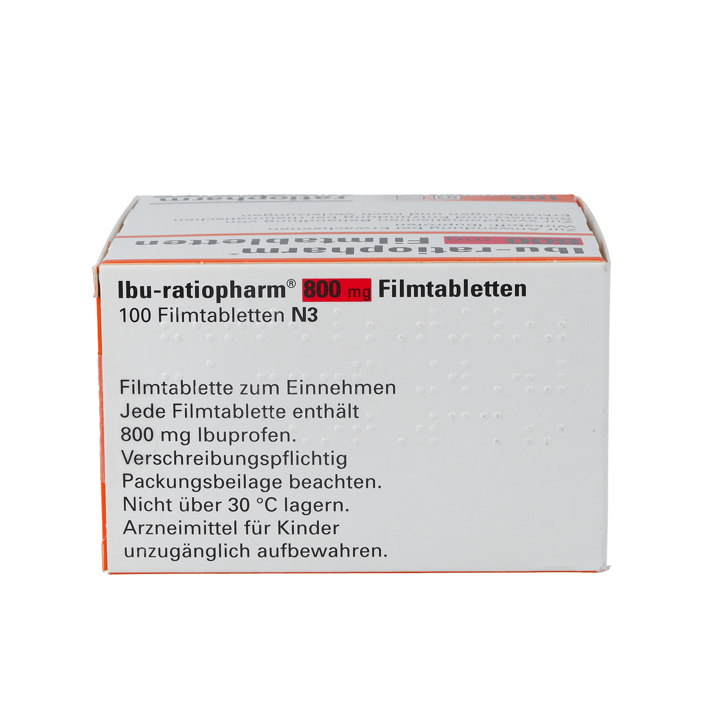 IBU-RATIOPHARM 800 mg Filmtabletten