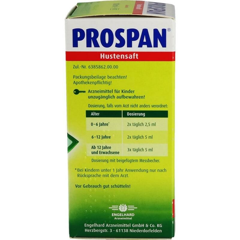 PROSPAN Hustensaft