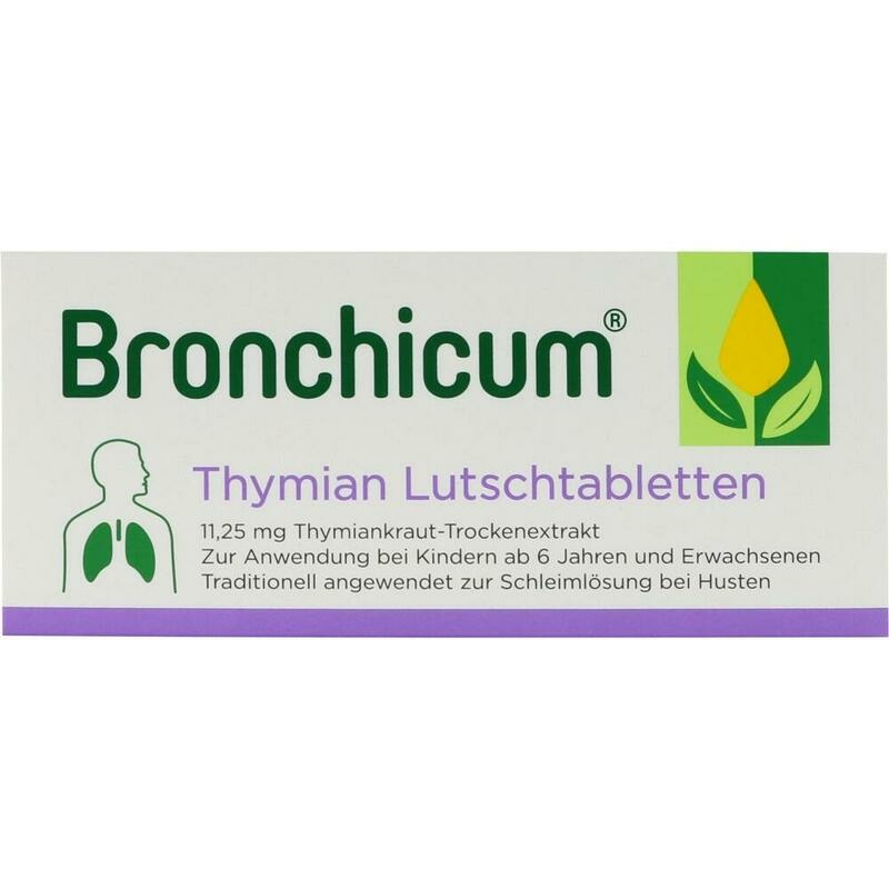BRONCHICUM Thymian Lutschtabletten