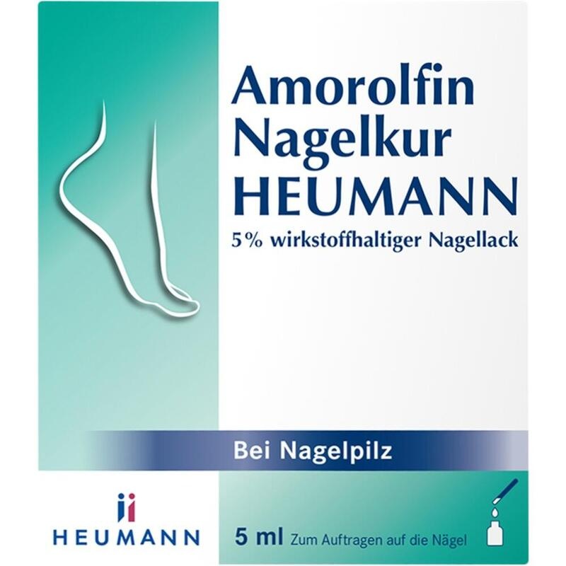 AMOROLFIN Nagelkur Heumann 5% wst.halt.Nagellack