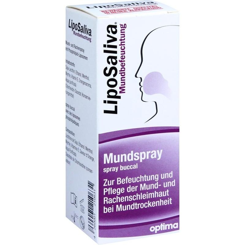 LIPOSALIVA Mundbefeuchtung Spray