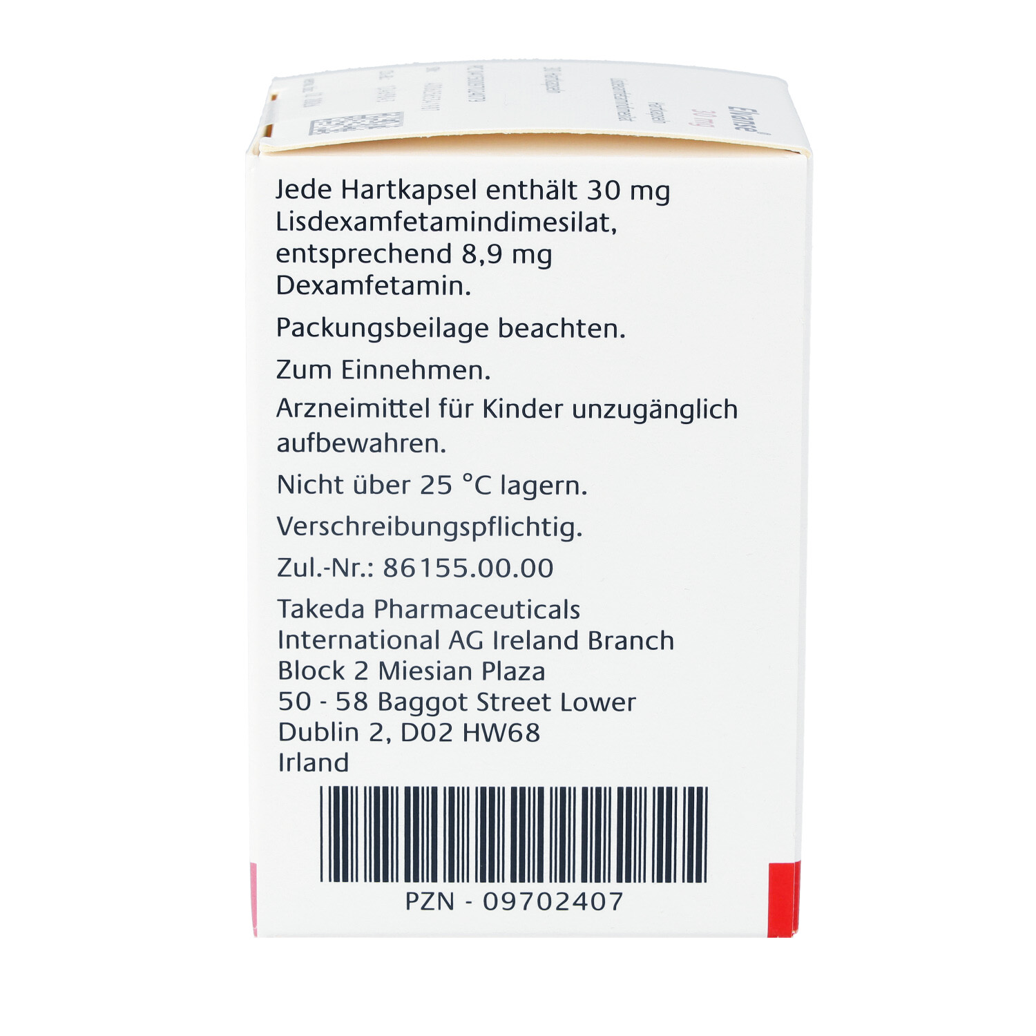ELVANSE 30 mg Hartkapseln