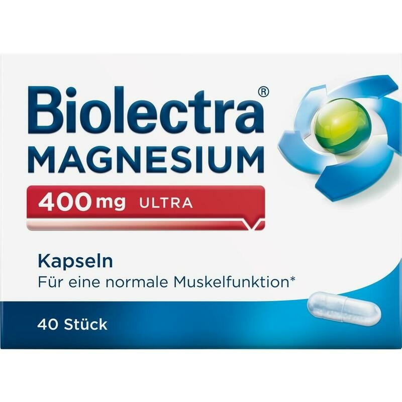 BIOLECTRA Magnesium 400 mg ultra Kapseln