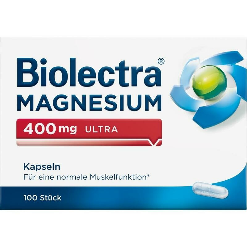 BIOLECTRA Magnesium 400 mg ultra Kapseln