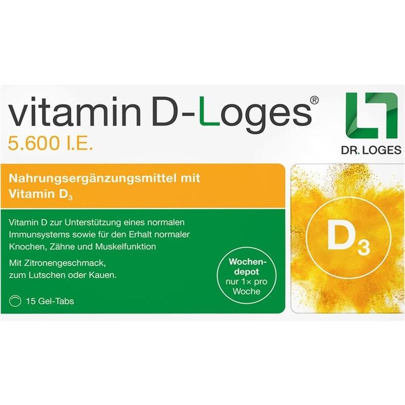 VITAMIN D-LOGES 5.600 I.E. Wochendepot Kautabl.
