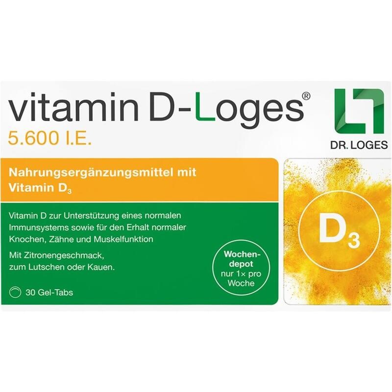 VITAMIN D-LOGES 5.600 I.E. Wochendepot Kautabl.