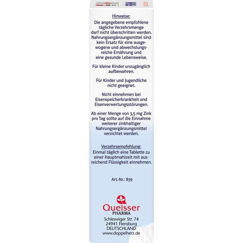 DOPPELHERZ für IHN system Tabletten