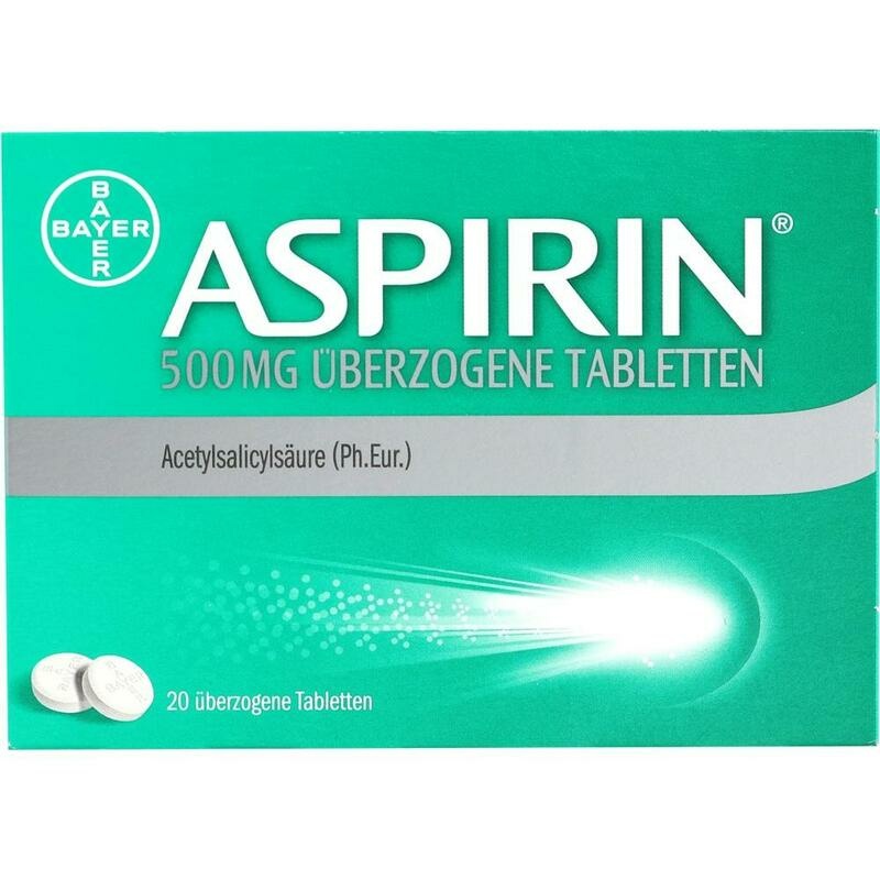 ASPIRIN 500 mg überzogene Tabletten