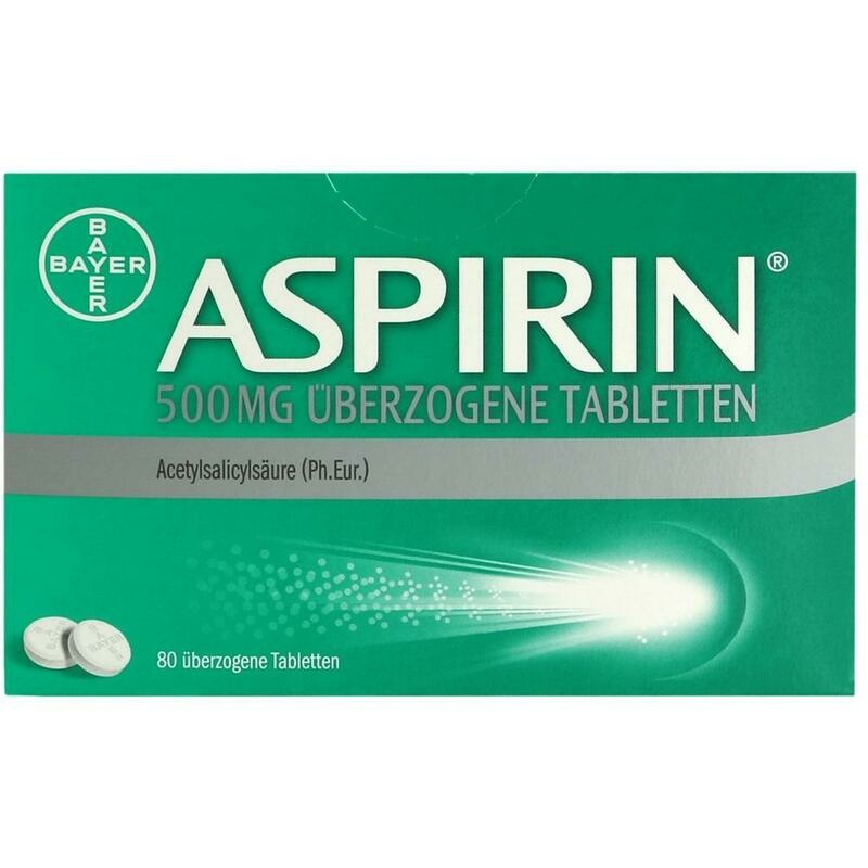 ASPIRIN 500 mg überzogene Tabletten