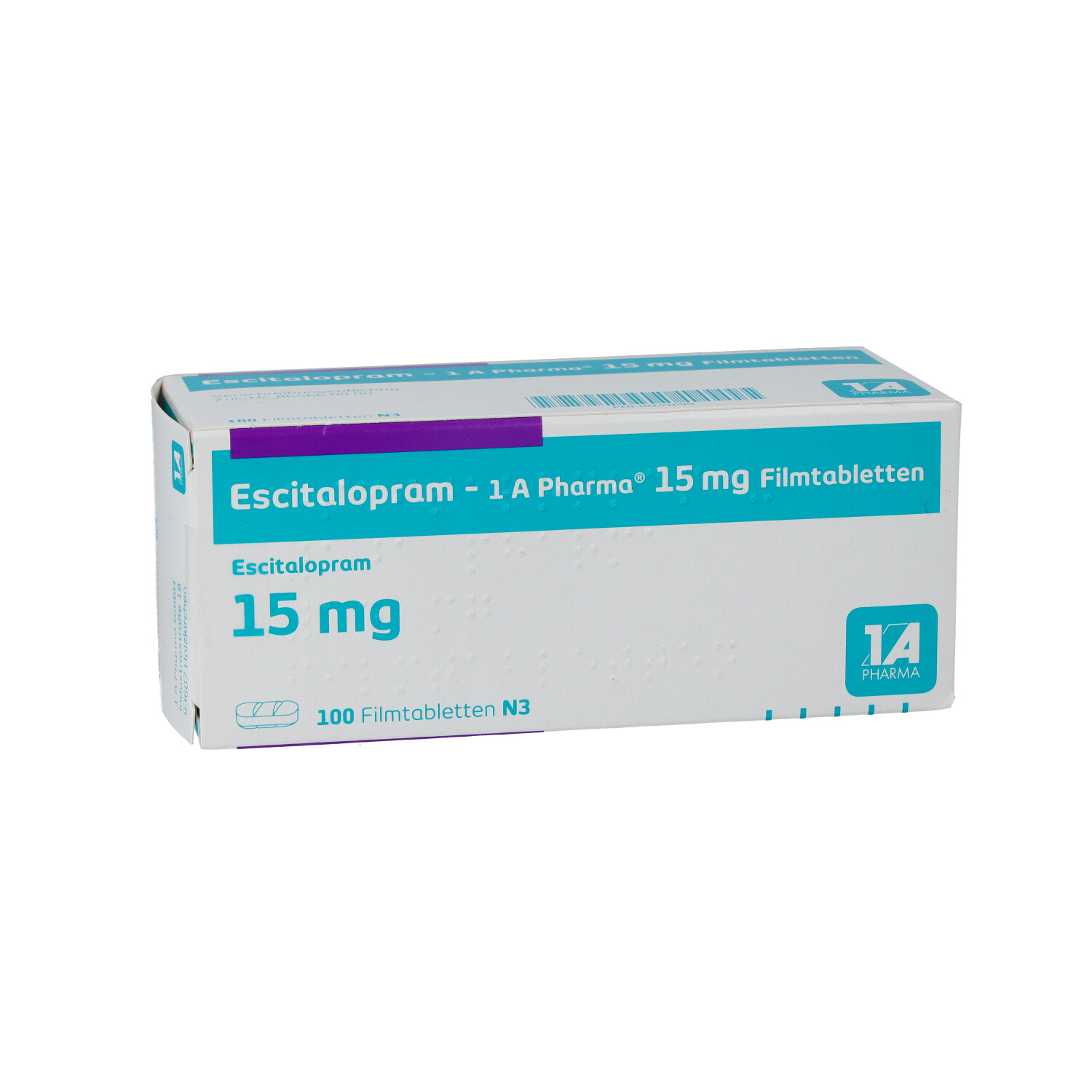 ESCITALOPRAM-1A Pharma 15 mg Filmtabletten