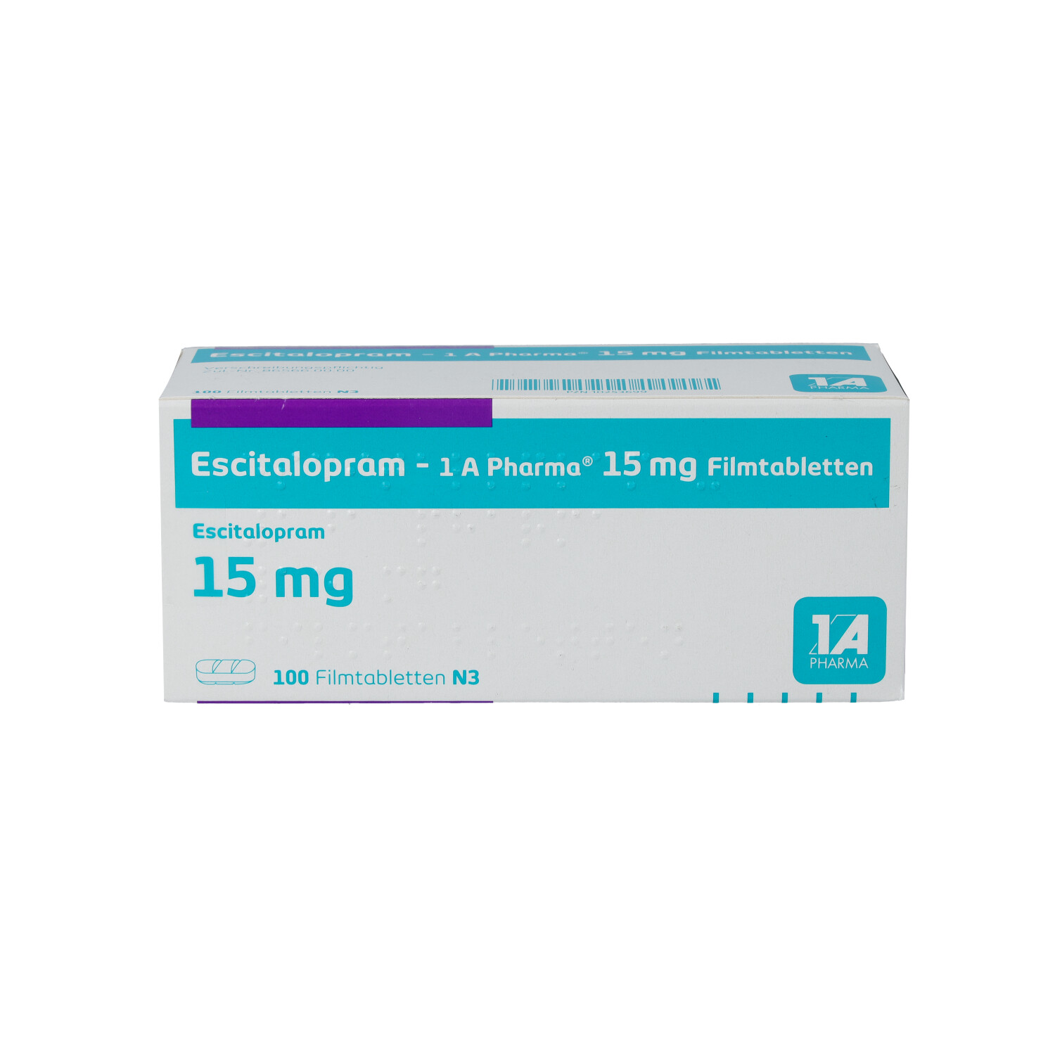 ESCITALOPRAM-1A Pharma 15 mg Filmtabletten