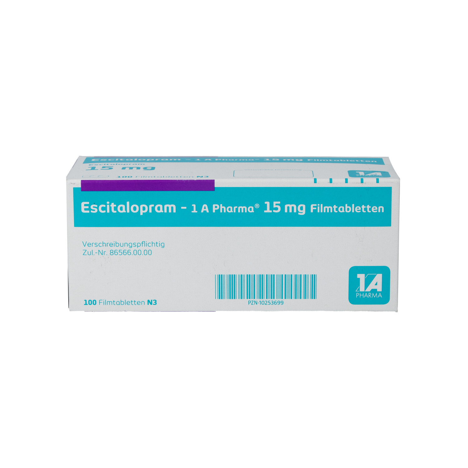 ESCITALOPRAM-1A Pharma 15 mg Filmtabletten