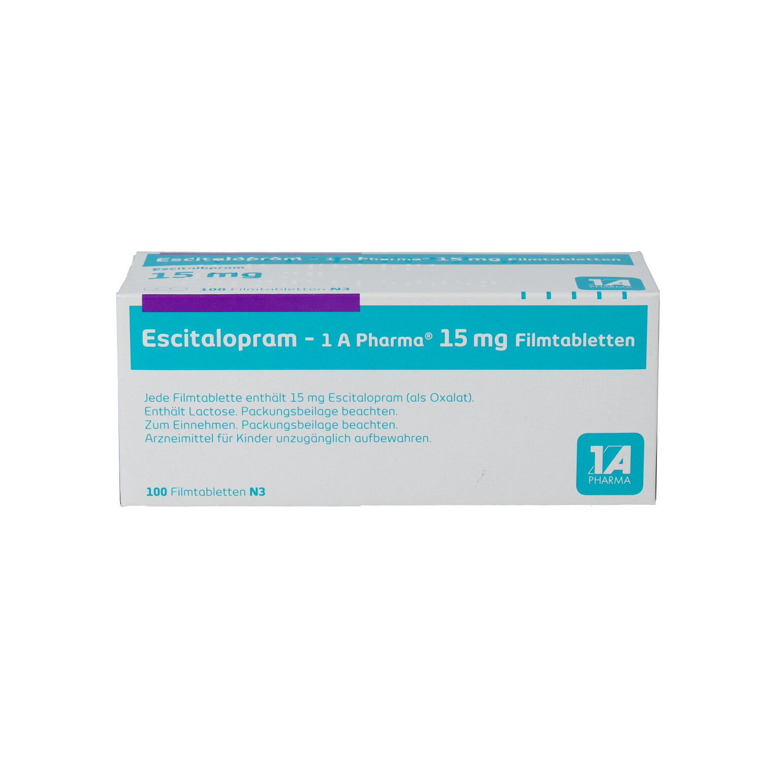 ESCITALOPRAM-1A Pharma 15 mg Filmtabletten