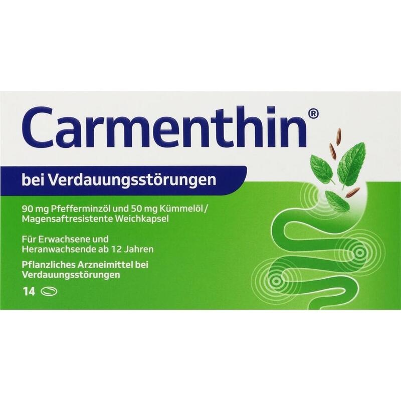 CARMENTHIN bei Verdauungsstörungen msr.Weichkaps.