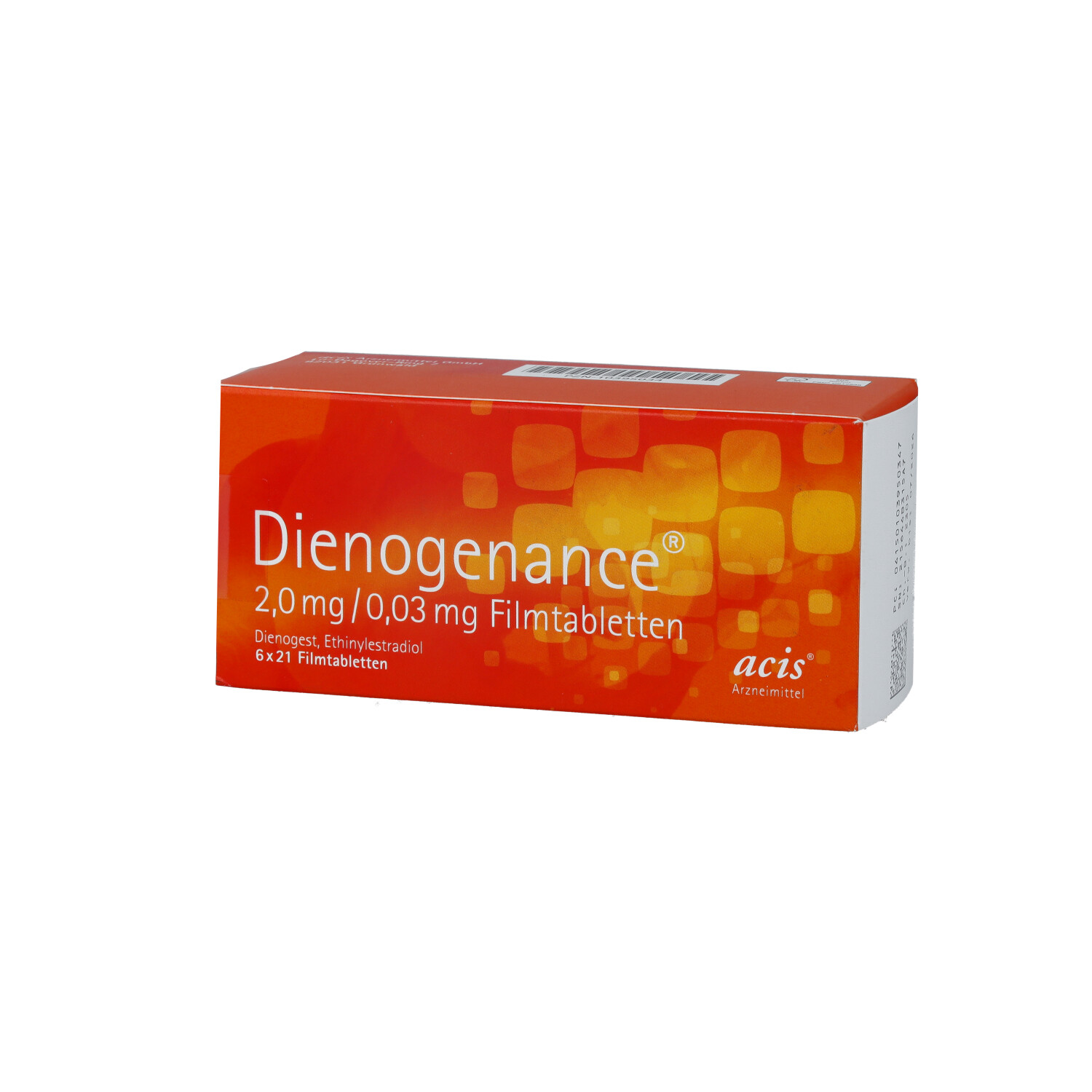 DIENOGENANCE 2,0 mg/0,03 mg Filmtabletten
