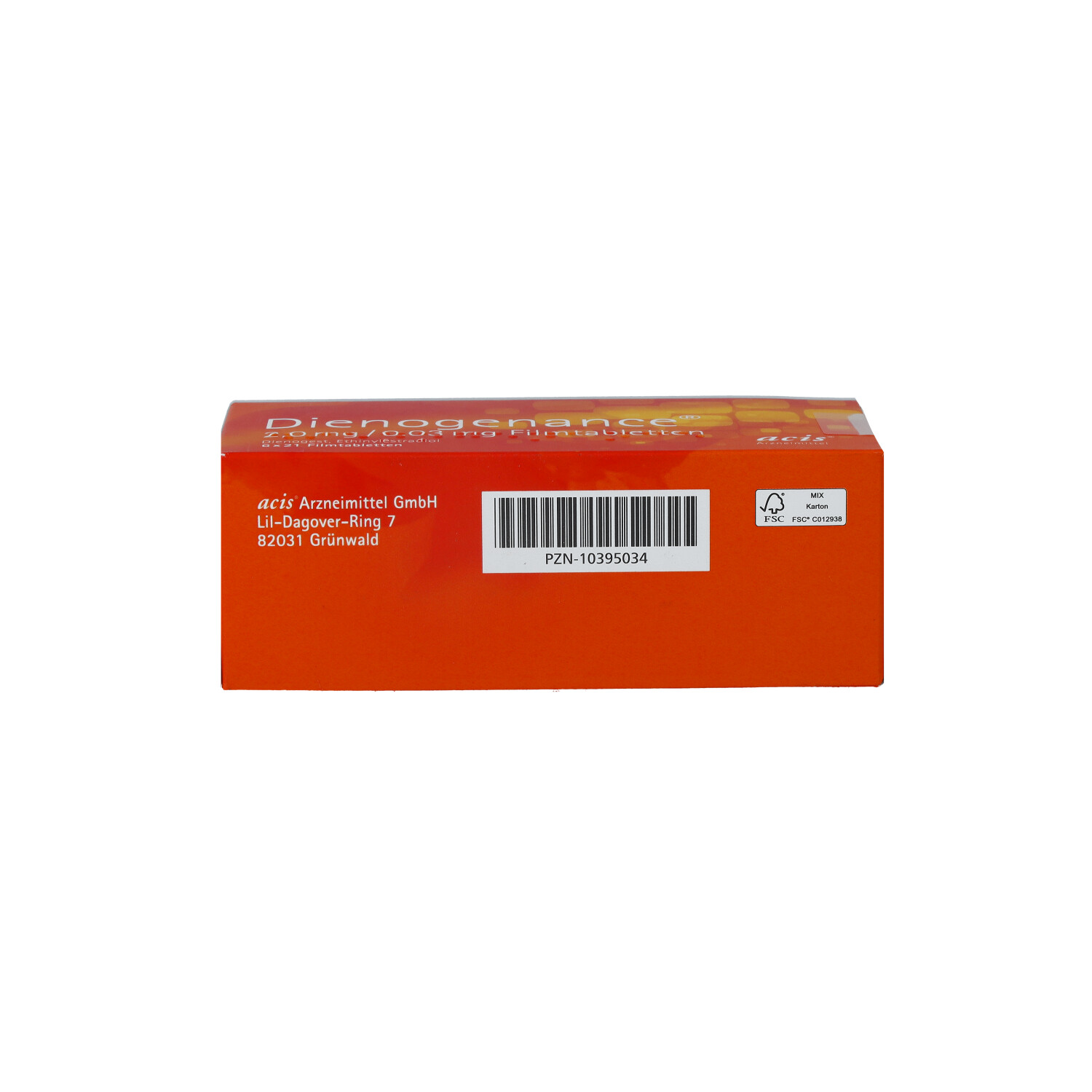 DIENOGENANCE 2,0 mg/0,03 mg Filmtabletten