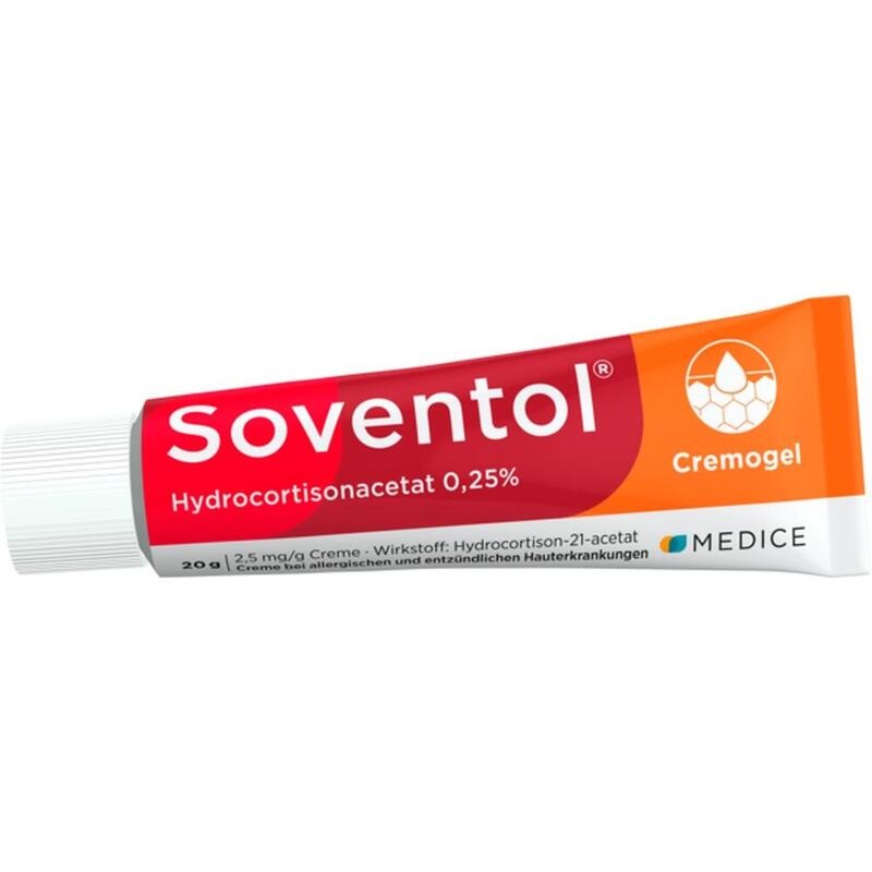 SOVENTOL Hydrocortisonacetat 0,25% Creme