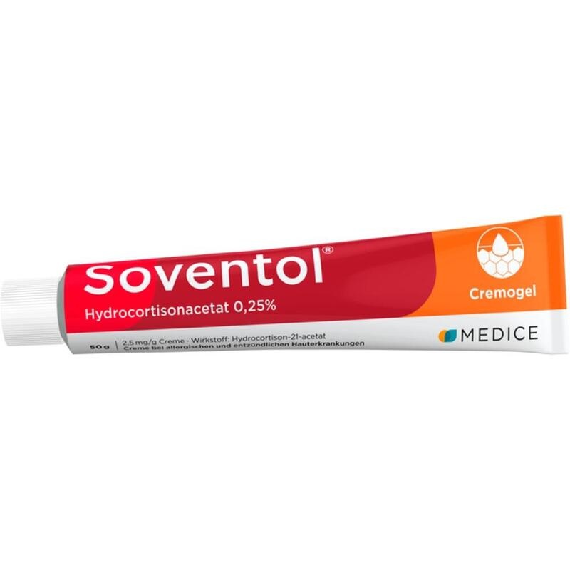 SOVENTOL Hydrocortisonacetat 0,25% Creme