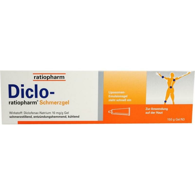 DICLO-RATIOPHARM Schmerzgel