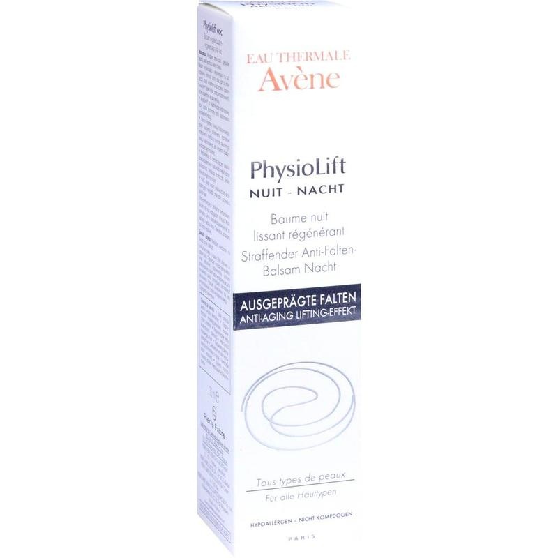 AVENE PhysioLift NACHT straffend.Anti-Falten-Bals.